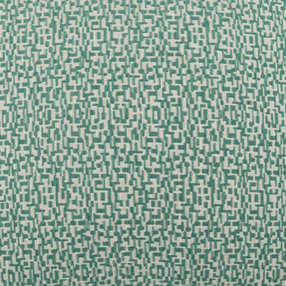 D.V. KAP HOME   24" x 24" Code Pillow - Malachite Geometric, Modern    - 3920-M-2424