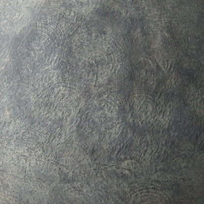 28" Gray Cylinder Ceramic Floor Vase