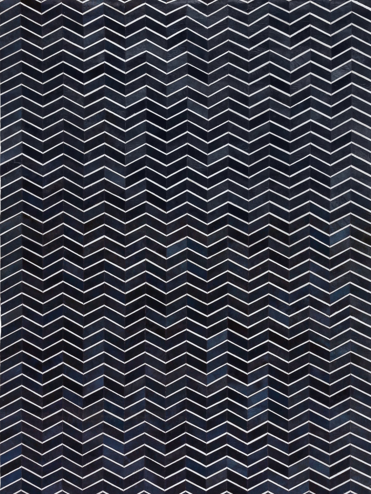 EXQUISITE RUGS   Natural Hide Indoor Hand Stitched    - 3921-5'X8'