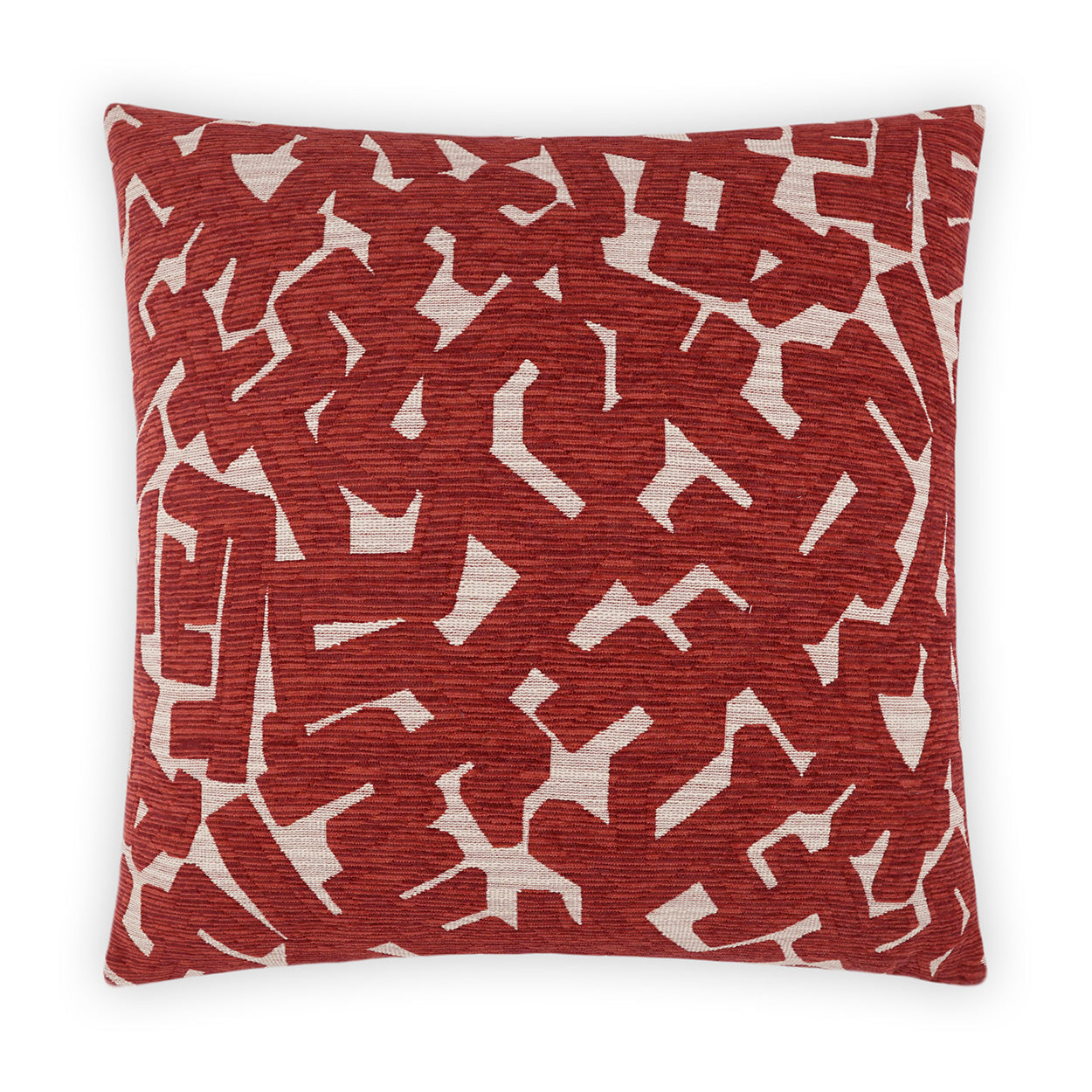 D.V. KAP HOME   24" x 24" Hero Pillow - Paprika Abstract, Modern    - 3922-P-2424