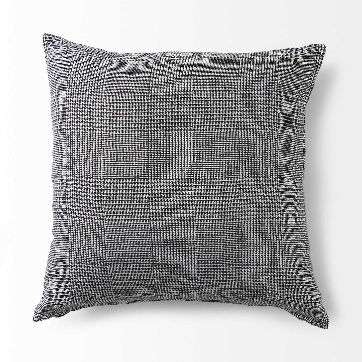 White And Black Pattern Throw Pillow Cover