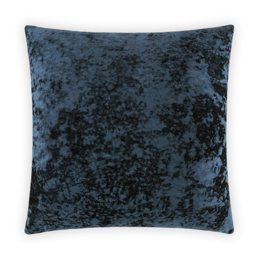 D.V. KAP HOME   24" x 24" Riverdale Pillow - Navy Solid, Traditional    - 3923-N-2424