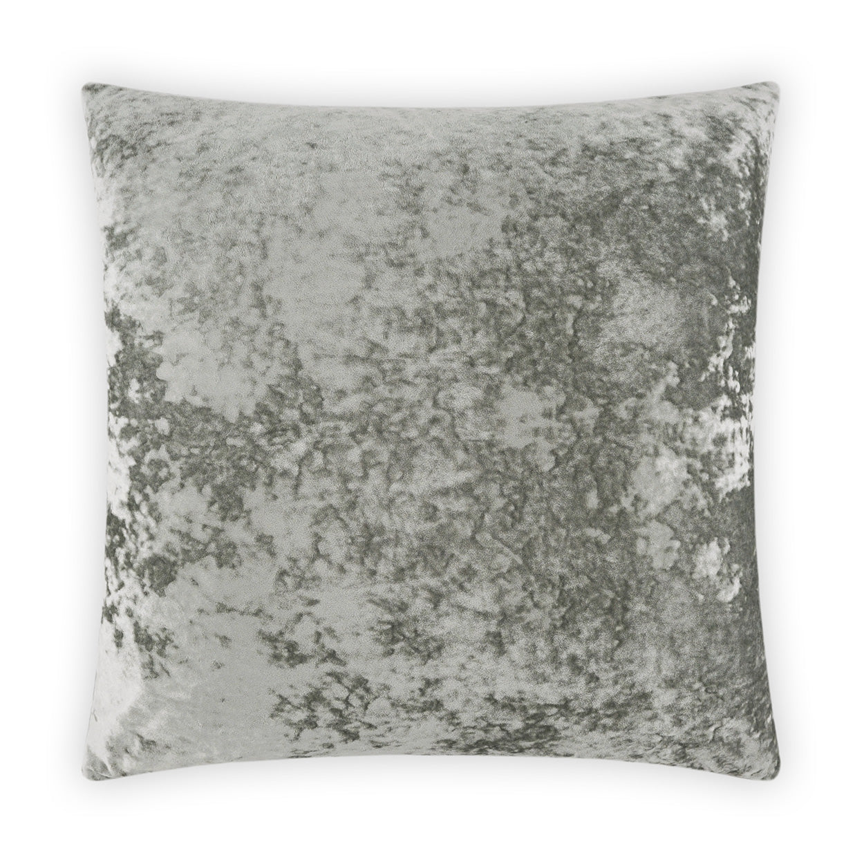 D.V. KAP HOME   24" x 24" Riverdale Pillow - Silver Solid, Traditional    - 3923-S-2424