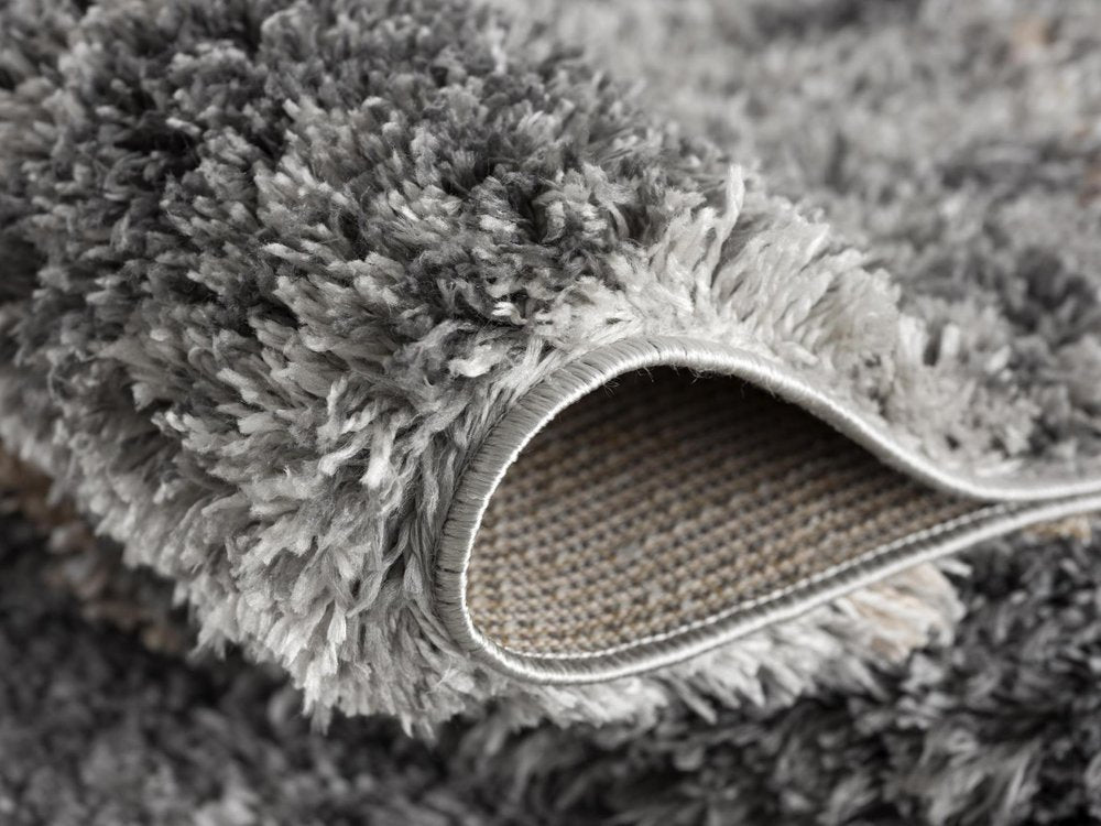 5' X 8' Gray Modern Distressed Lines Area Rug