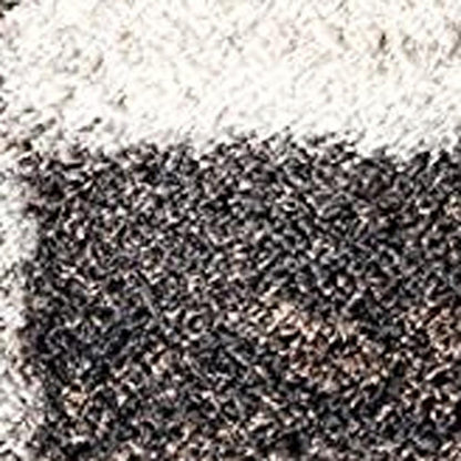 4' X 6' Beige Modern Blocks Area Rug