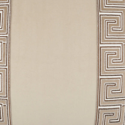 D.V. KAP HOME   24" x 24" Fontanelle Pillow - Camel Traditional, Band / Ribbon    - 3924-C-2424