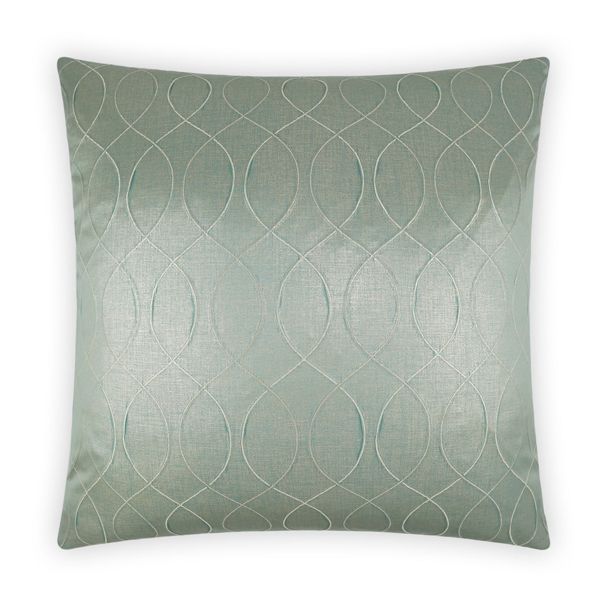 D.V. KAP HOME   24" x 24" Elation Pillow - Mineral Traditional, Glam    - 3930-M-2424