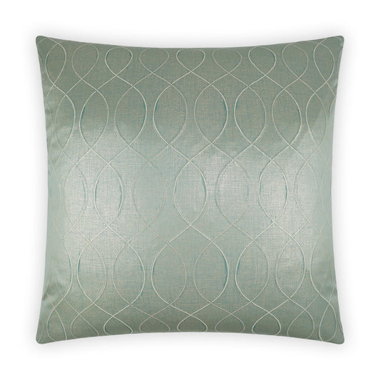 D.V. KAP HOME   24" x 24" Elation Pillow - Mineral Traditional, Glam    - 3930-M-2424