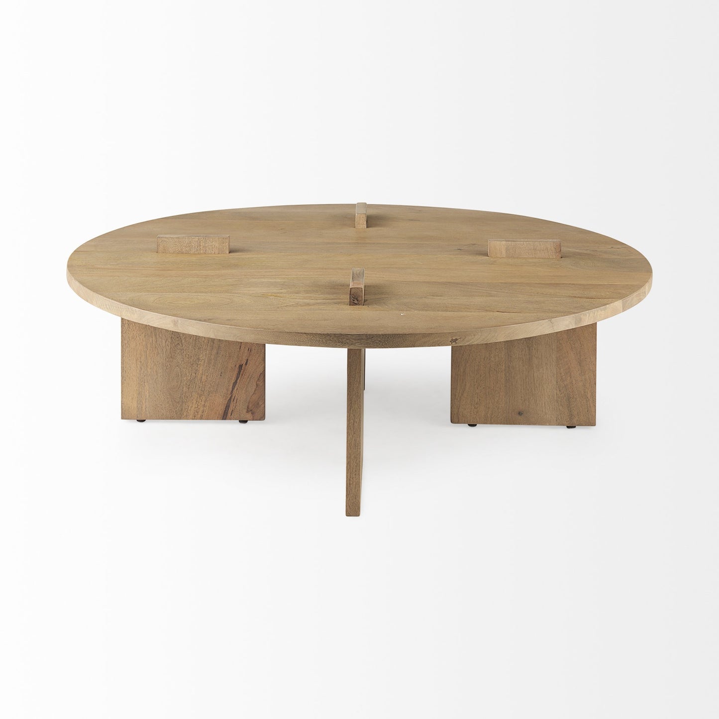 48" Natural Round Coffee Table