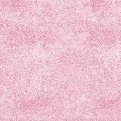 4' X 5' Pink Shag Power Loom Area Rug