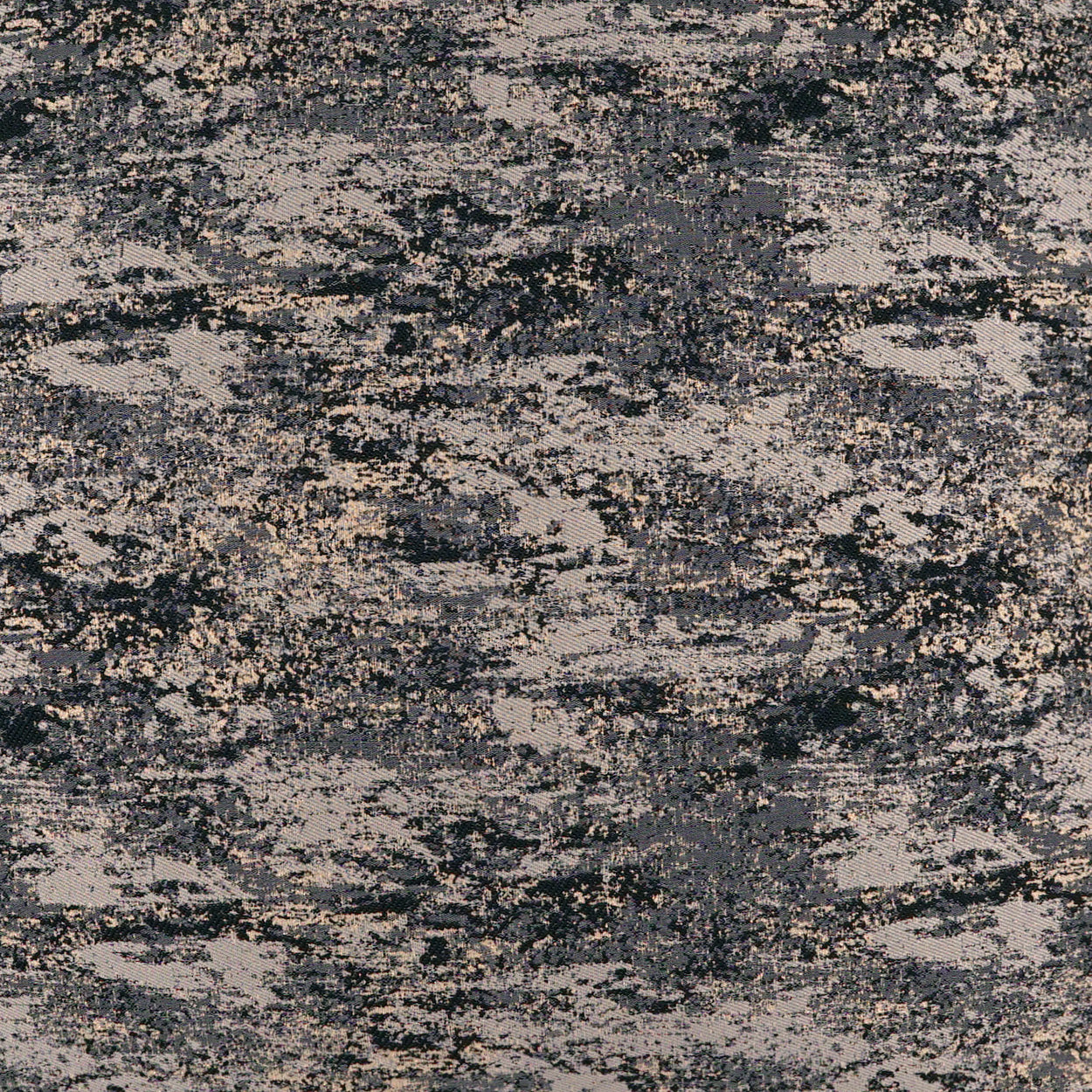 D.V. KAP HOME   24" x 24" Stardust Pillow - Black Transitional, Glam    - 3933-B-2424