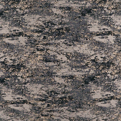 D.V. KAP HOME   24" x 24" Stardust Pillow - Black Transitional, Glam    - 3933-B-2424