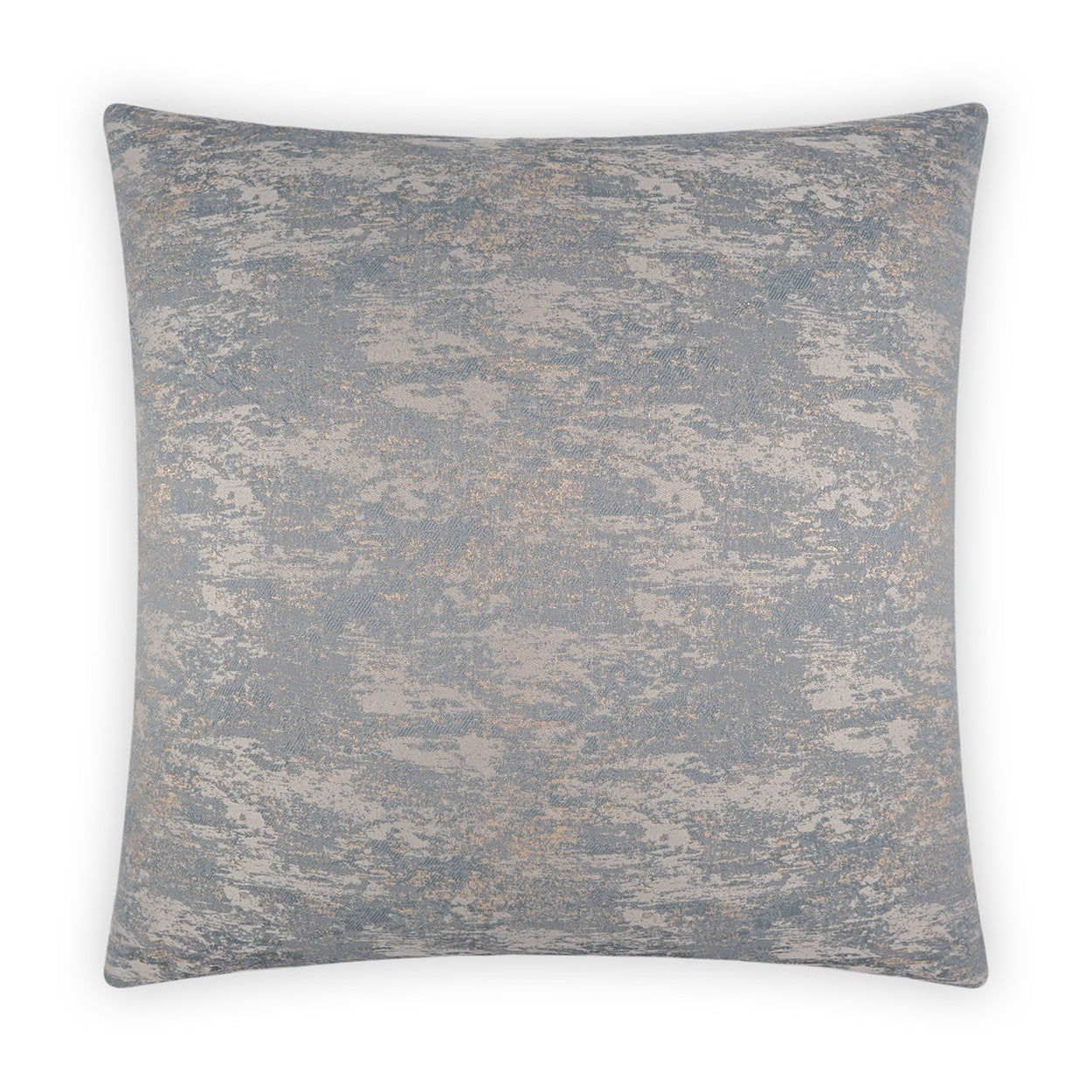 D.V. KAP HOME   24" x 24" Stardust Pillow - Grey Transitional, Glam    - 3933-G-2424