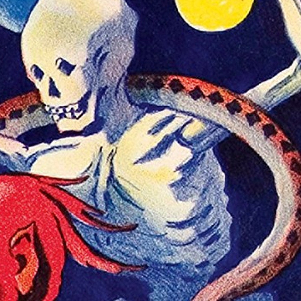 The Mysterious Dante Vintage Magic Unframed Print Wall Art