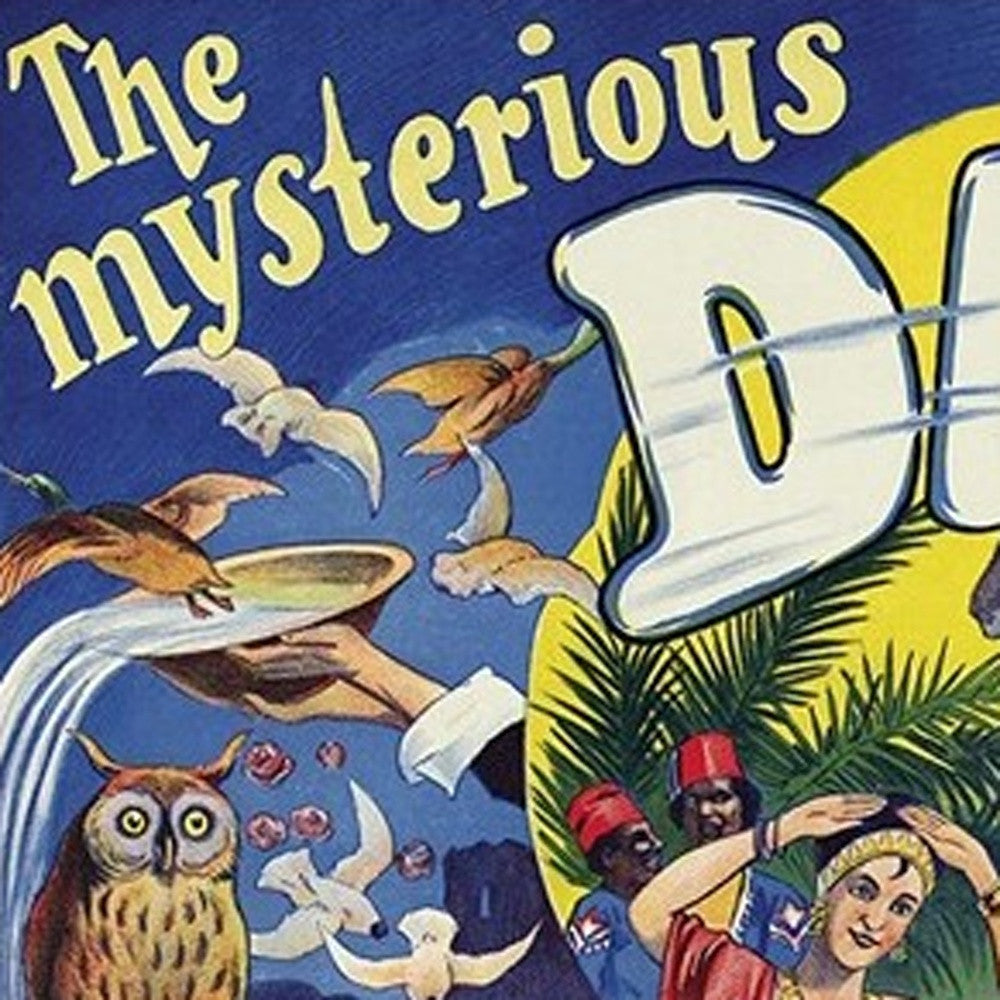 The Mysterious Dante Vintage Magic Unframed Print Wall Art