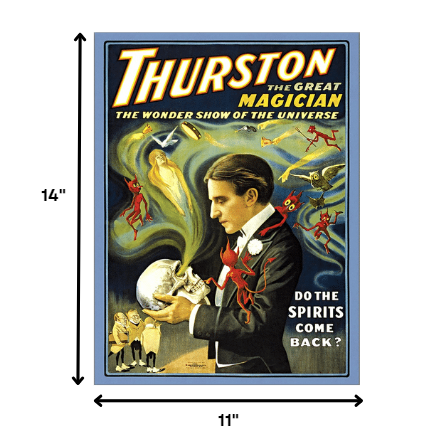 Thurston Spirits Vintage Magic Unframed Print Wall Art