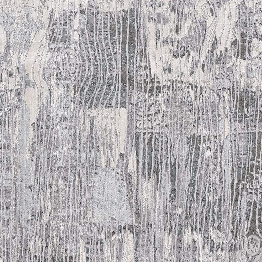 8' X 10' Blue Abstract Power Loom Area Rug