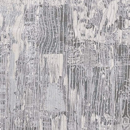 5' X 7' Blue Abstract Power Loom Area Rug