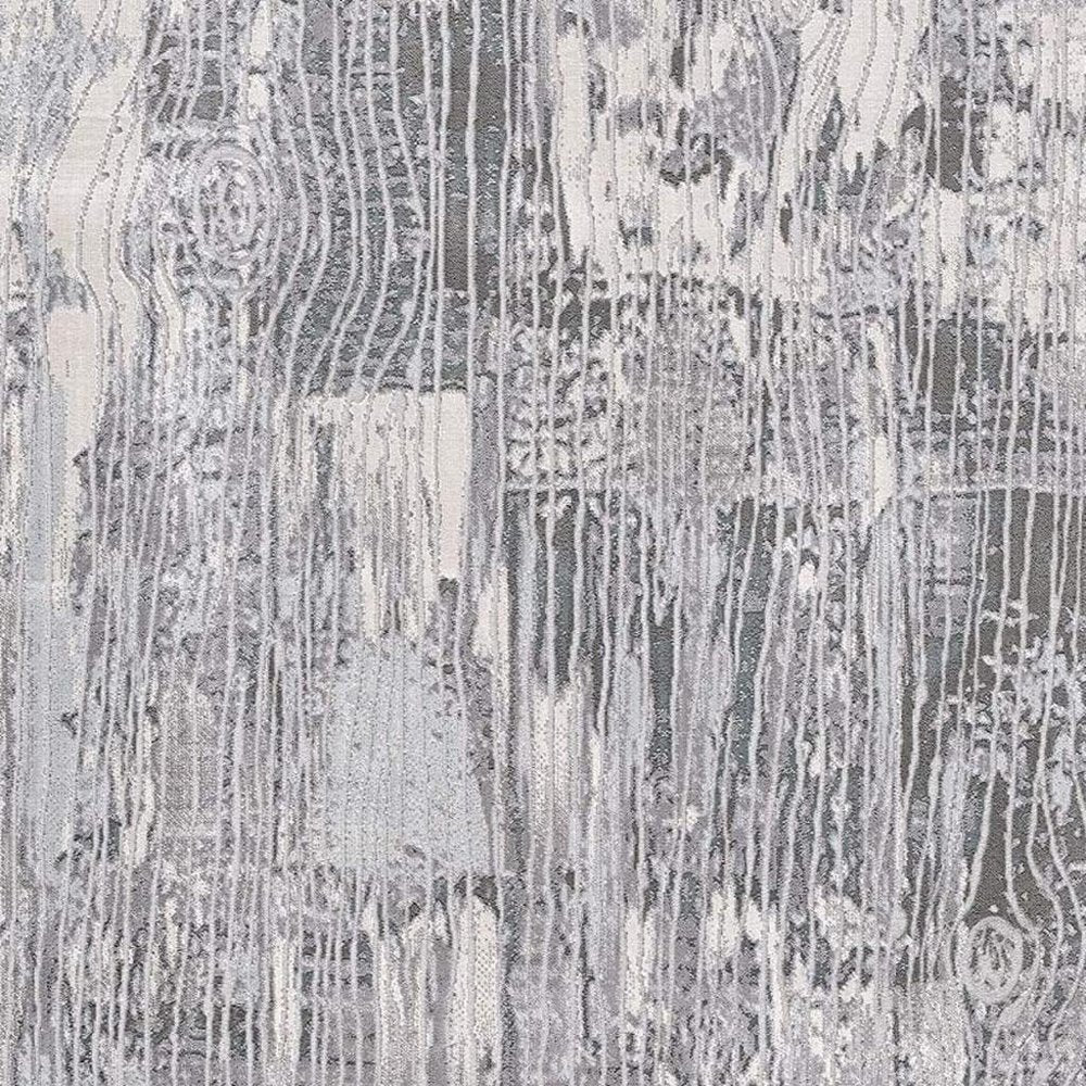 8' X 10' Blue Abstract Power Loom Area Rug