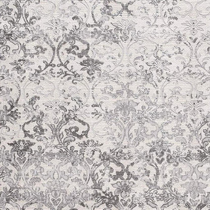 5' X 8' Cream Toile Power Loom Area Rug