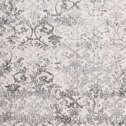 7' X 10' Cream Toile Power Loom Area Rug