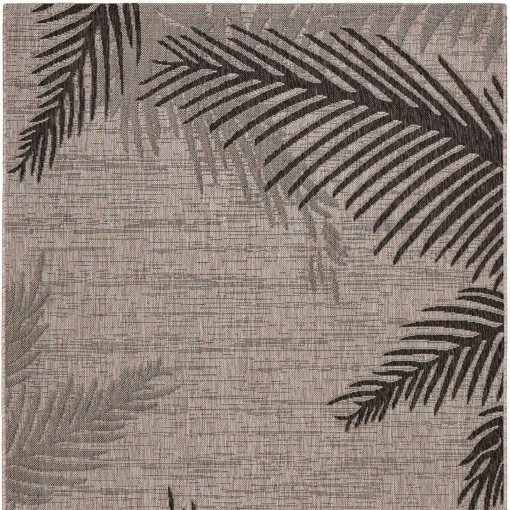 8' X 9' Beige Indoor Outdoor Area Rug