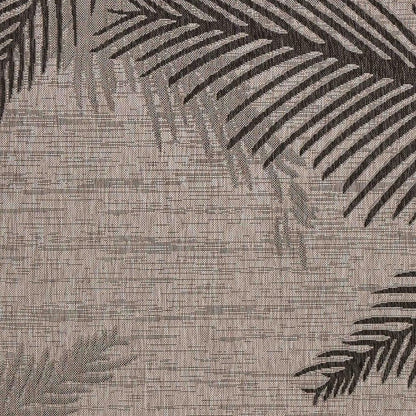 8' X 9' Beige Indoor Outdoor Area Rug