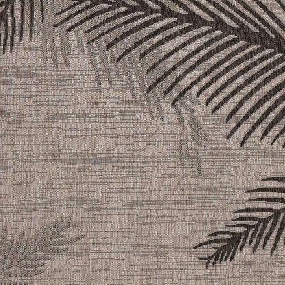 8' X 9' Beige Indoor Outdoor Area Rug