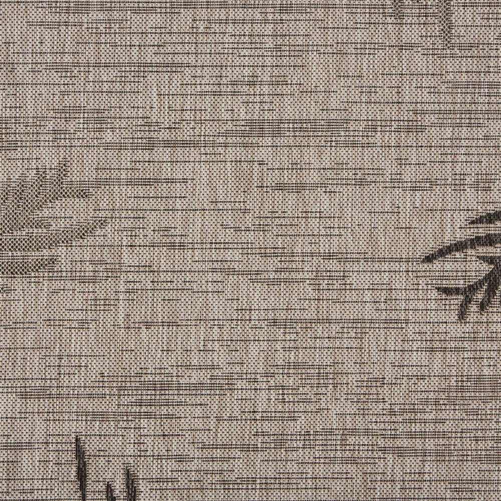 8' X 9' Beige Indoor Outdoor Area Rug