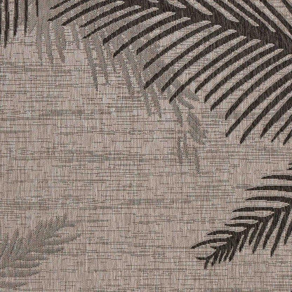 8' X 9' Beige Indoor Outdoor Area Rug