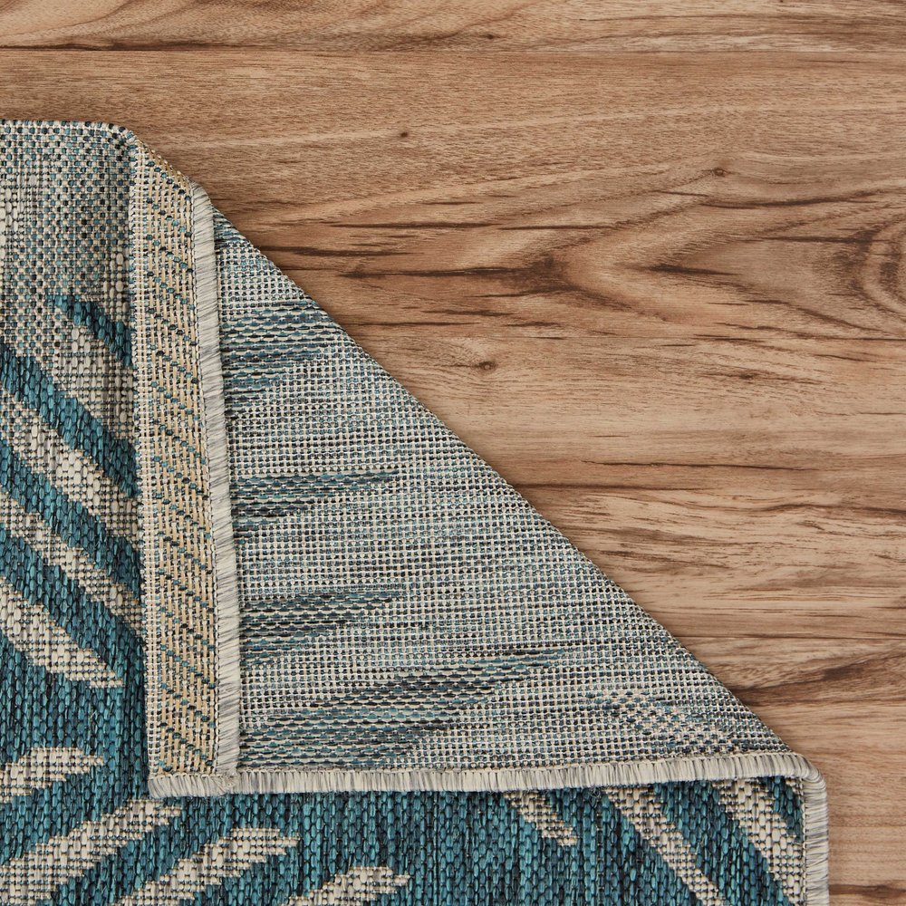 8' X 9' Gray Indoor Outdoor Area Rug