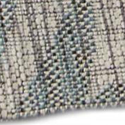 8' X 9' Gray Indoor Outdoor Area Rug