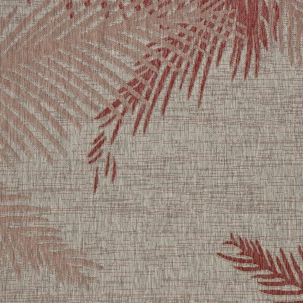 8' X 9' Beige Indoor Outdoor Area Rug