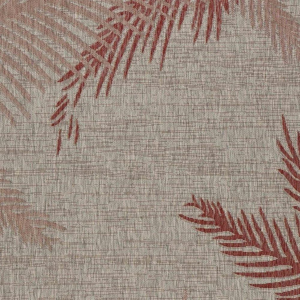 8' X 9' Beige Indoor Outdoor Area Rug