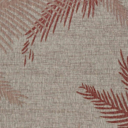 8' X 9' Beige Indoor Outdoor Area Rug
