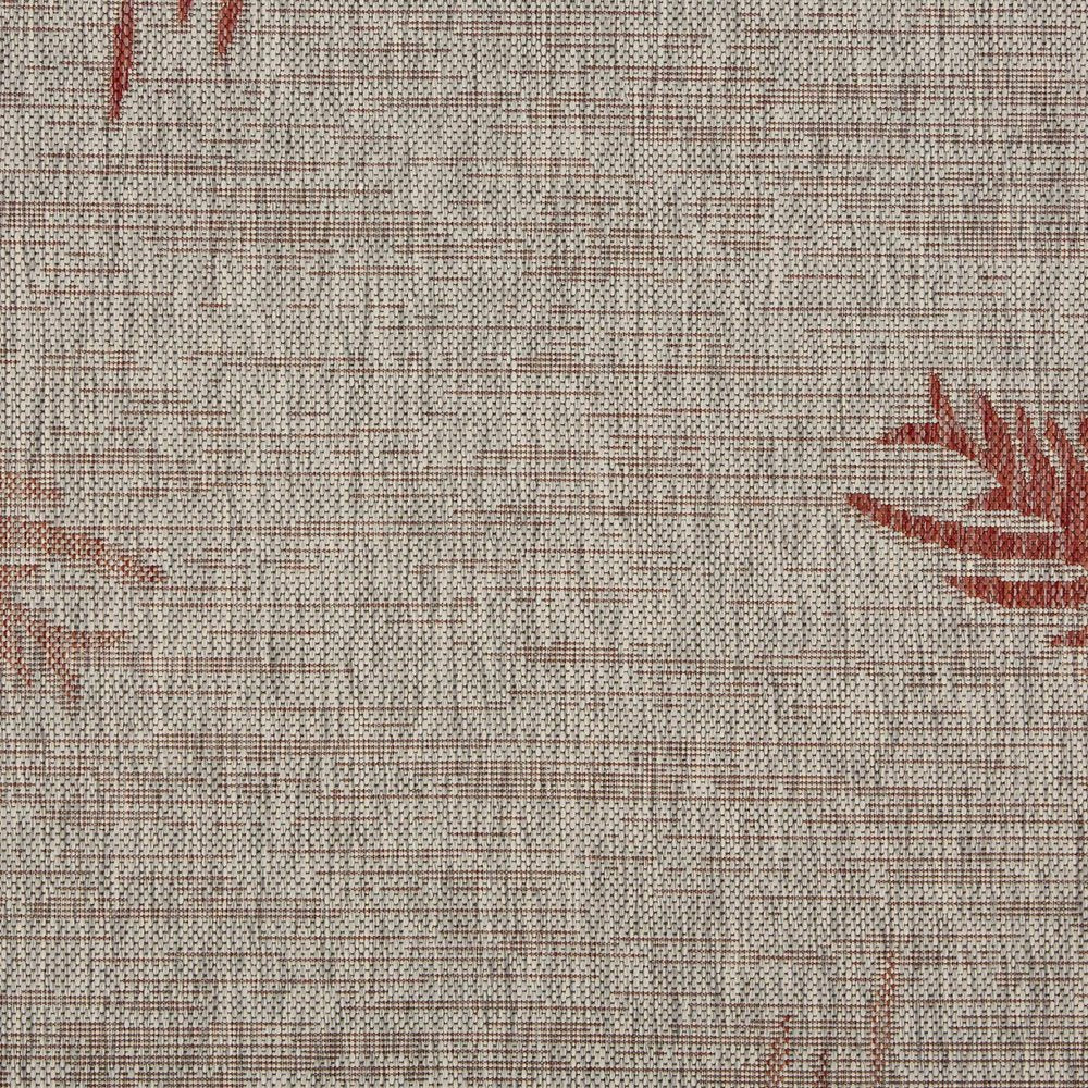 8' X 9' Beige Indoor Outdoor Area Rug
