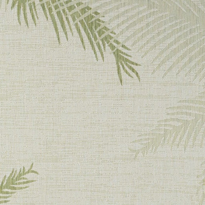 8' X 9' Beige Indoor Outdoor Area Rug