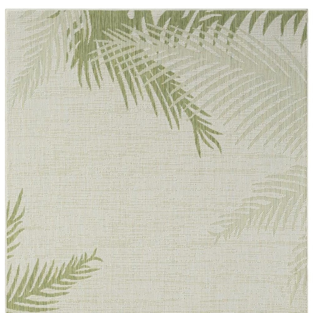 8' X 9' Beige Indoor Outdoor Area Rug