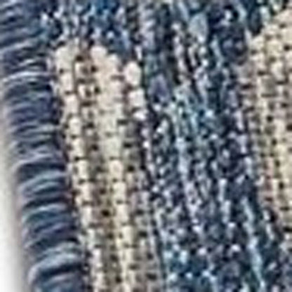 8' X 9' Blue And Gray Indoor Outdoor Area Rug