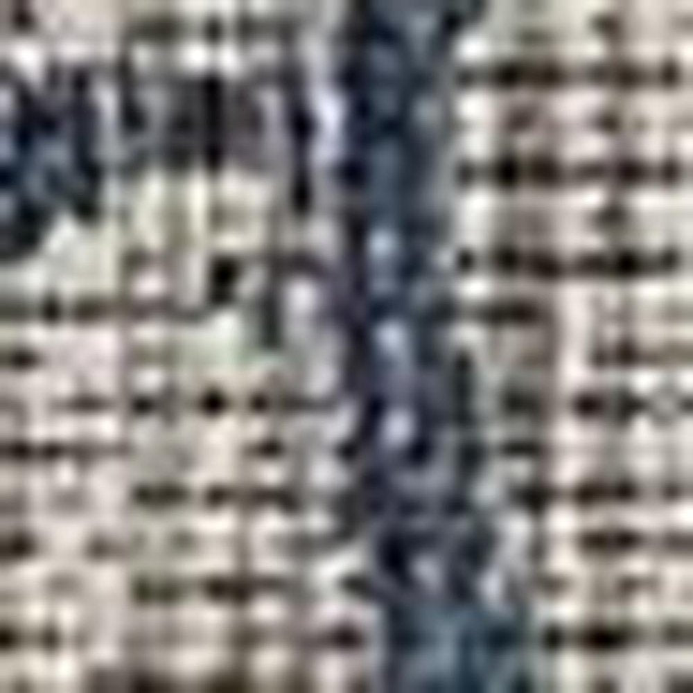 8' X 9' Blue And Gray Starfish Indoor Outdoor Area Rug