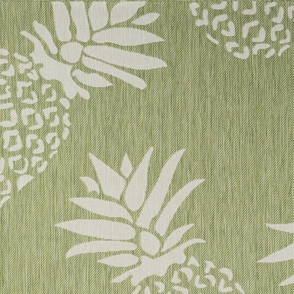 8' X 10' Green Indoor Outdoor Area Rug