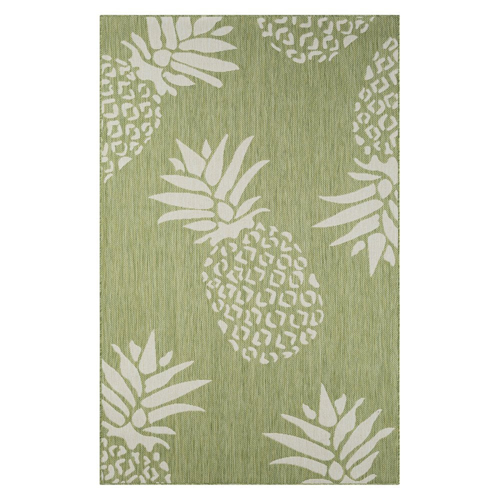 8' X 10' Green Indoor Outdoor Area Rug