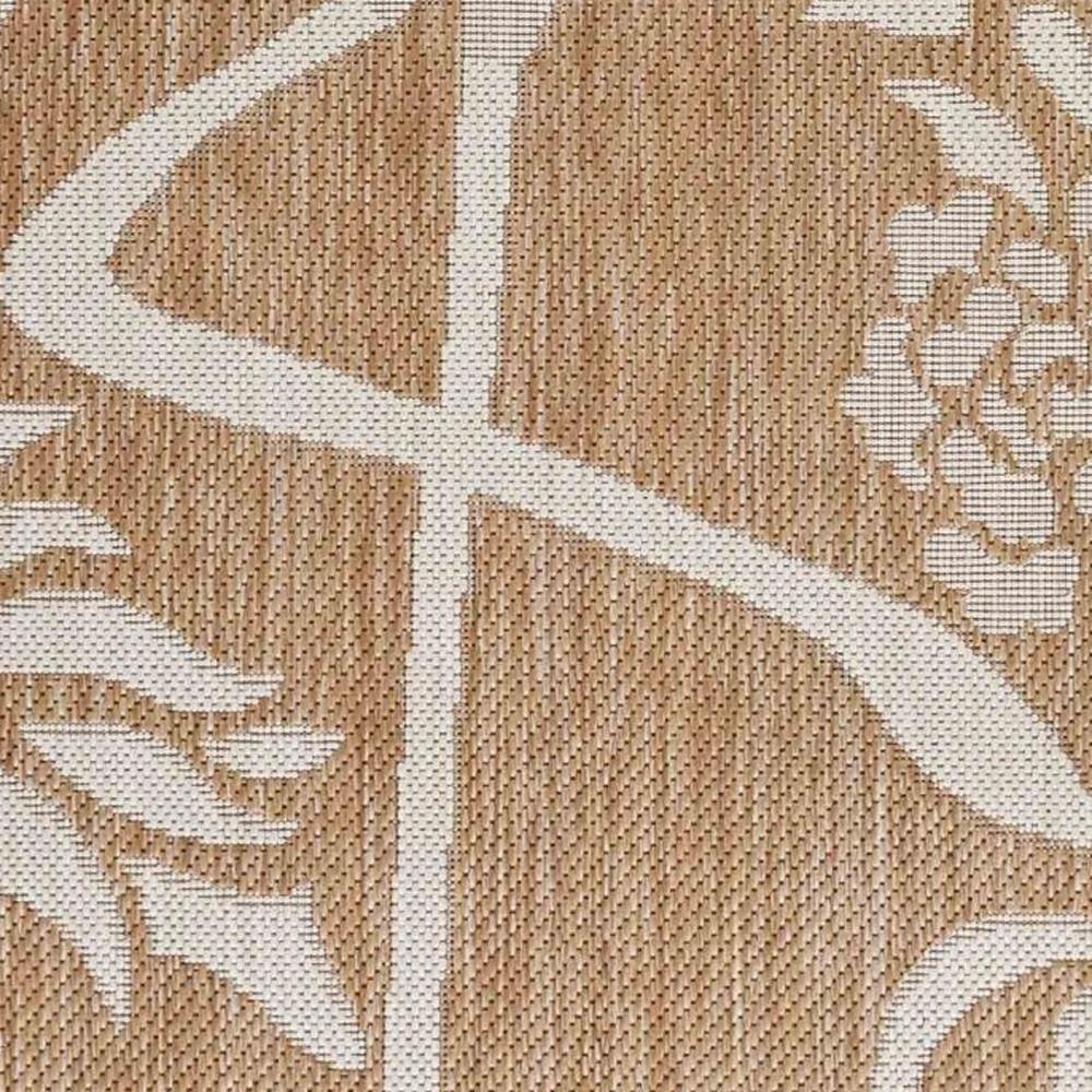 8' X 10' Beige Indoor Outdoor Area Rug
