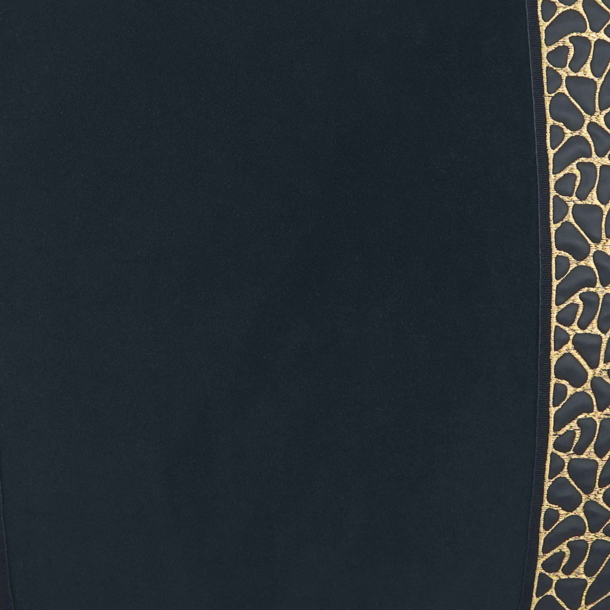 D.V. KAP HOME   24" x 24" Sloane Pillow - Black Glam, Transitional     - 3938-B-2424