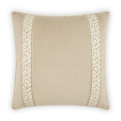 D.V. KAP HOME   24" x 24" Sloane Pillow - Camel Glam, Transitional     - 3938-C-2424