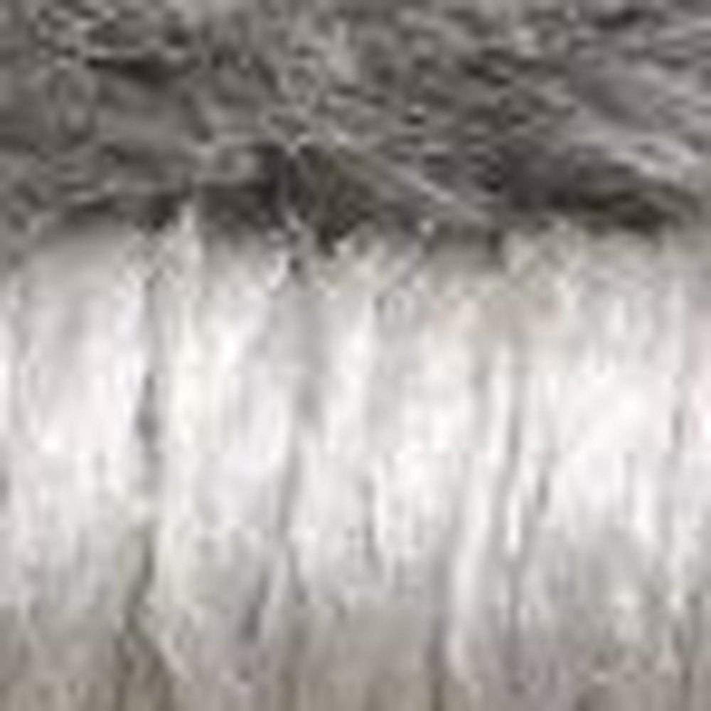 5' X 7' Gray Damask Dhurrie Area Rug