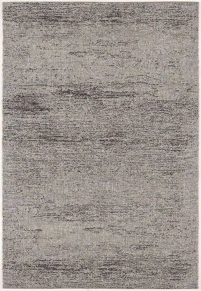 3' X 5' Blue And Gray Distressed Area Rug