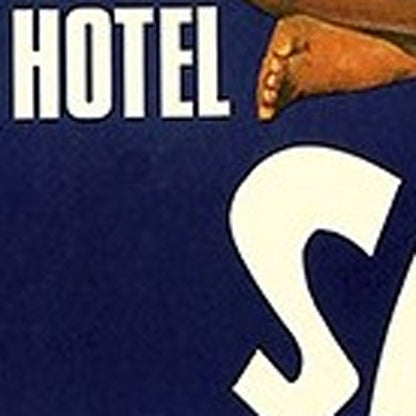 24" X 30" Hotel Sahara C1960S Las Vegas Vintage Travel Poster Wall Art