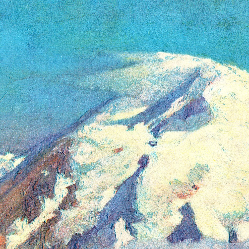 11" X 14" Mt. St. Helens C1920S Vintage Travel Poster Wall Art