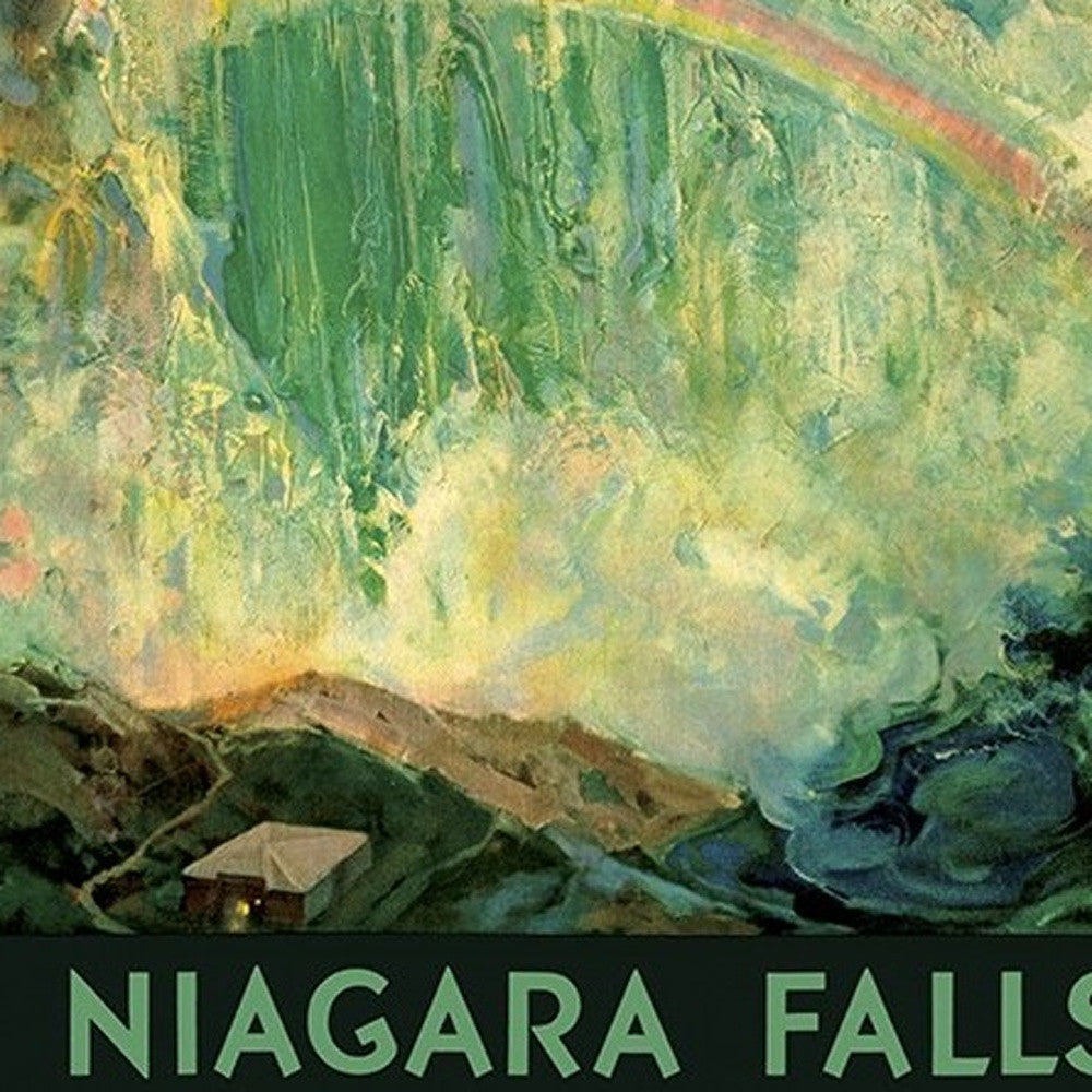9" X 12" Niagra Falls New York C1920S Vintage Travel Poster Wall Art
